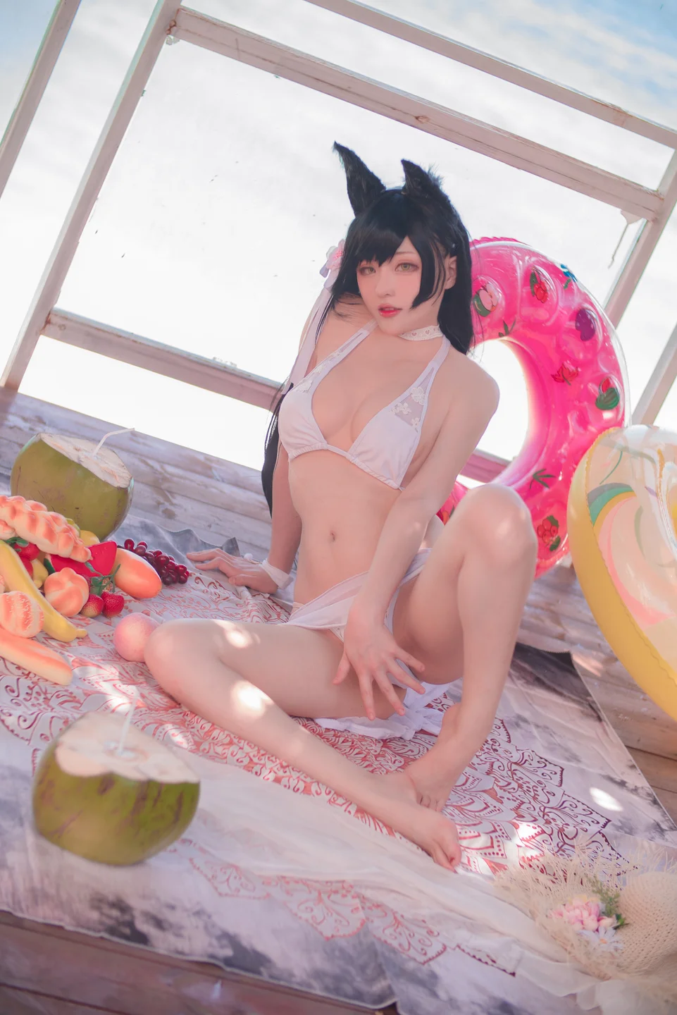 起司块wii - 爱宕泳装 [42P-255MB] tg@simisebaisi 【丝足阁】020.webp